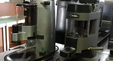 Industrie Kaffeemühle Scheibenmühle